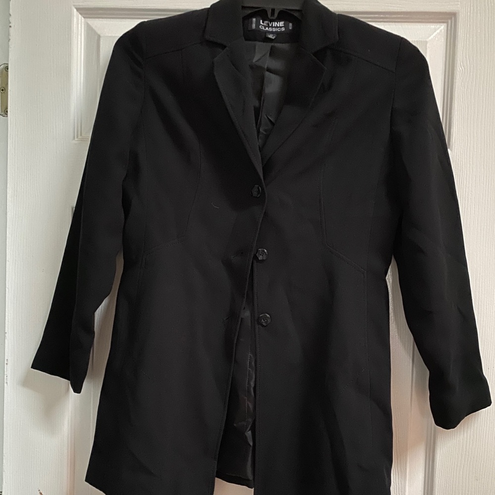 Levine Classics Polyester Suit Jacket size 4
